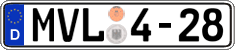 German license plate, Regional authorities