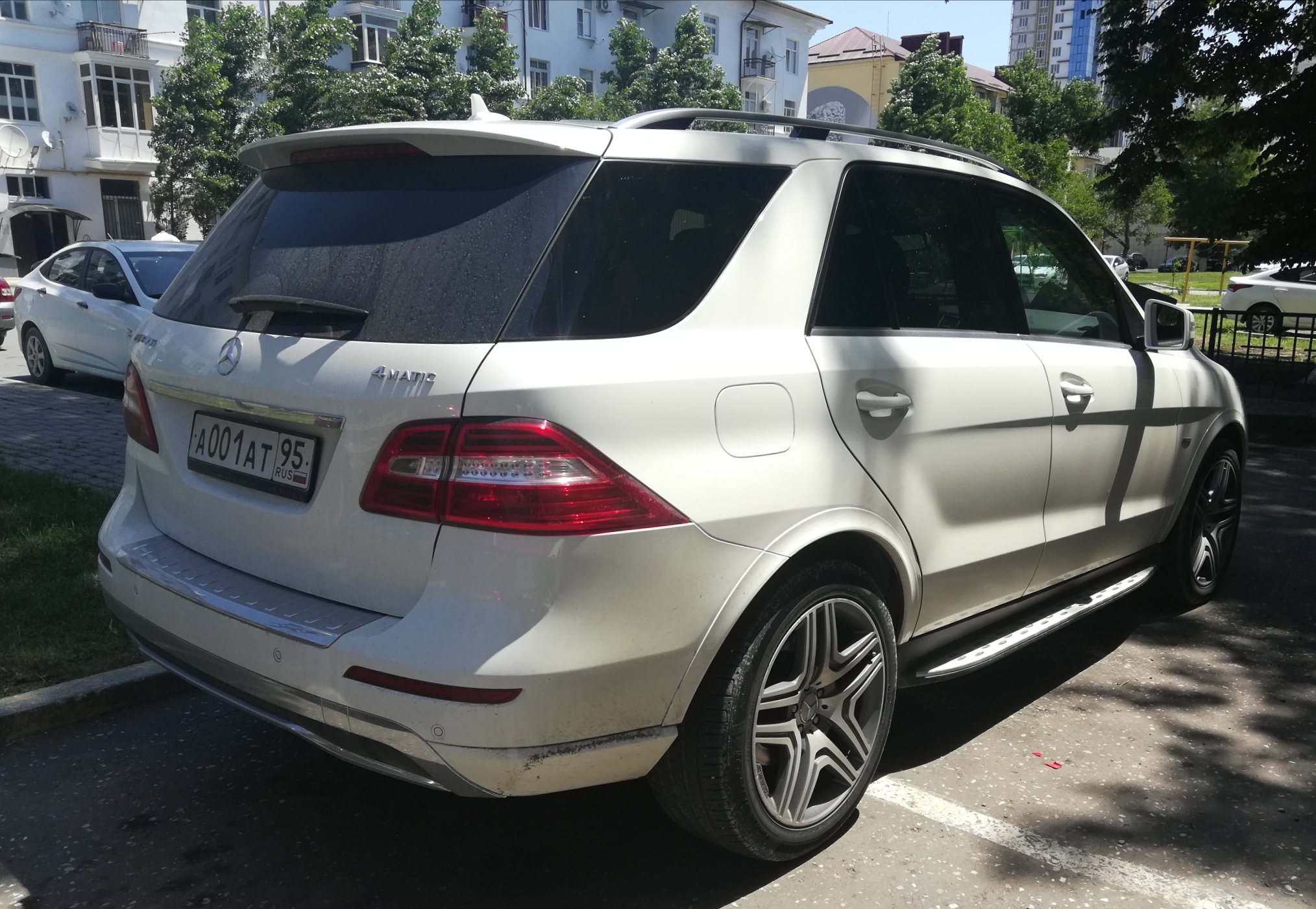 а 001 ат 95, Mercedes-Benz M-Klasse 3rd gen (W166), 2011–2015