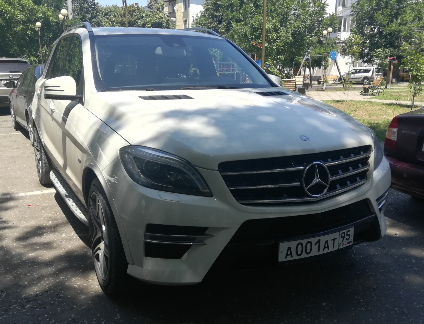 а 001 ат 95, Mercedes-Benz M-Klasse 3rd gen (W166), 2011–2015