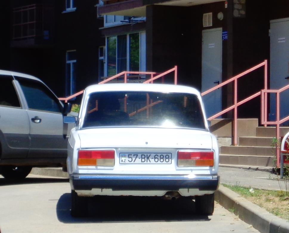 57 BK 688, Lada (VAZ) 2107 Жигули (Nova / Riva / Signet / 1500), 1982–2014