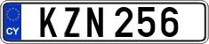 License plate of Cyprus, Regular plates