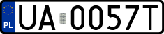 License plates of Poland, Military