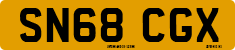 License plate of the United Kingdom, 2001 year system