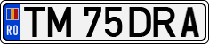 License plate of Romania, Regular plates