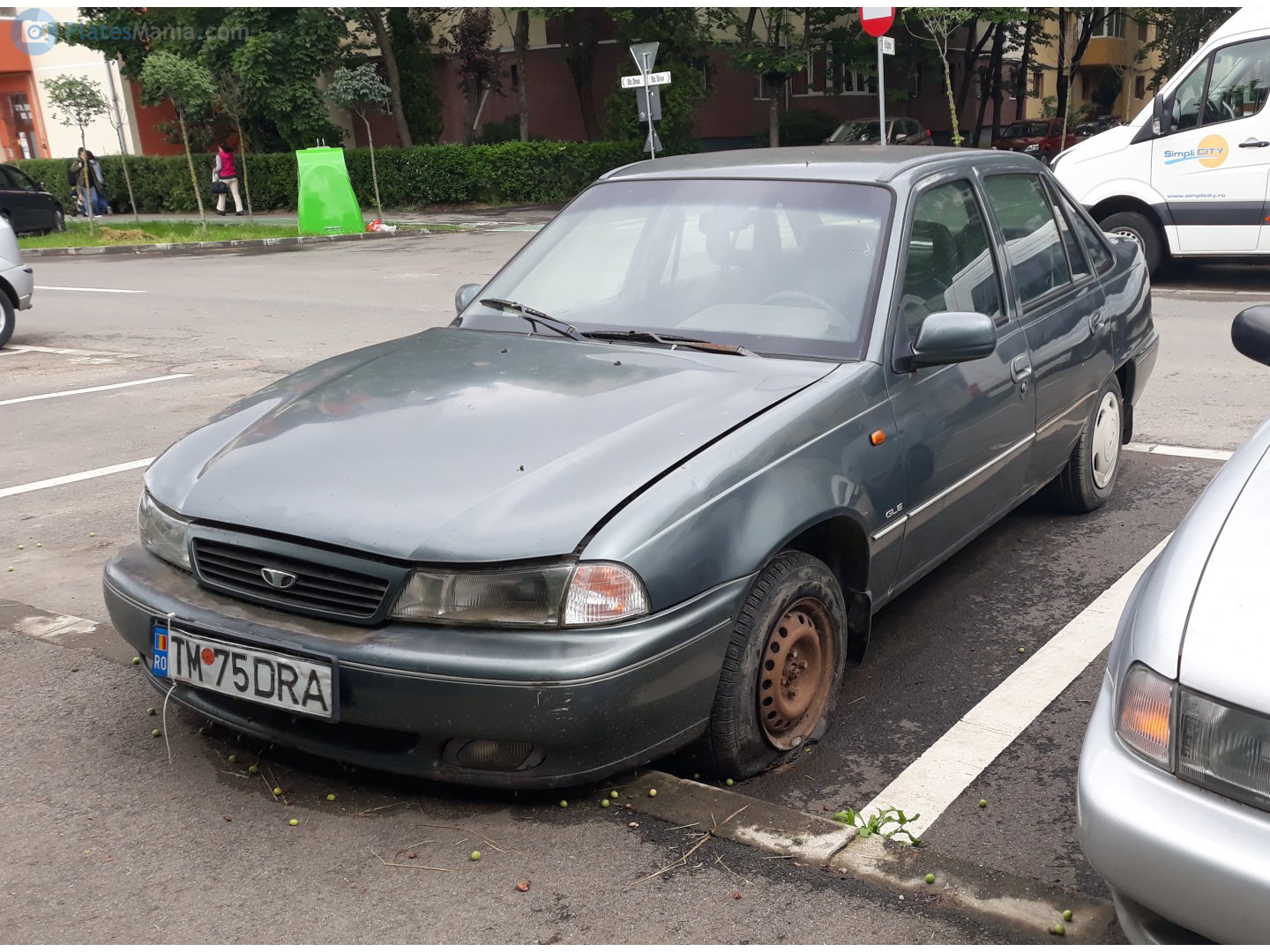 TM 75 DRA, Daewoo Cielo 1st gen Sedan (T-body), 1994—1998 (–2008 for others)