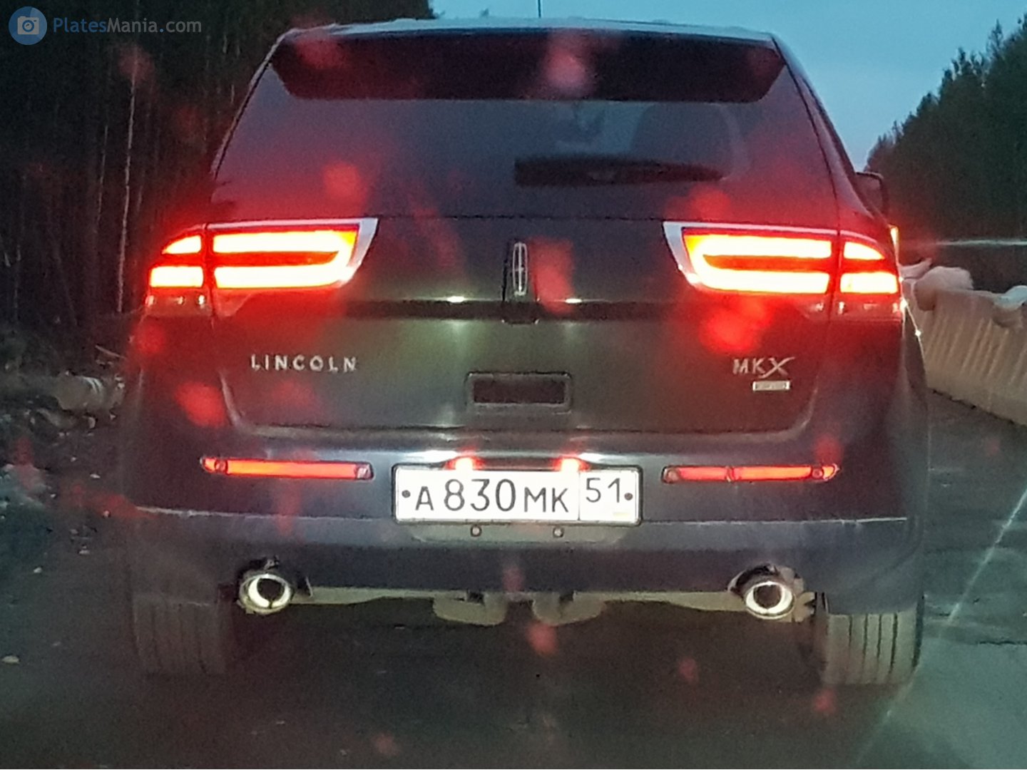 а 830 мк 51, Lincoln MKX 1st gen (U388), facelift, 2010–2015