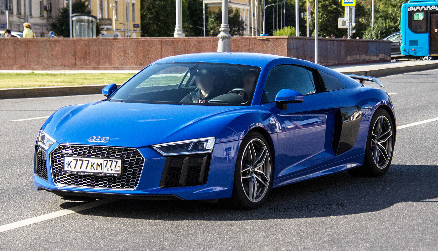 к 777 км 777, Audi R8 2nd gen Coupé (4S3/4SP), 2015–2018