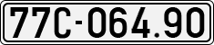License plate of Vietnam, Cars