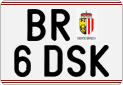 License plate of Austria, Regular plates