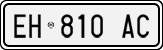License plate of Italy, Cars (1994 year series)