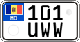 License plate of Moldova, Motorcycles (2015)