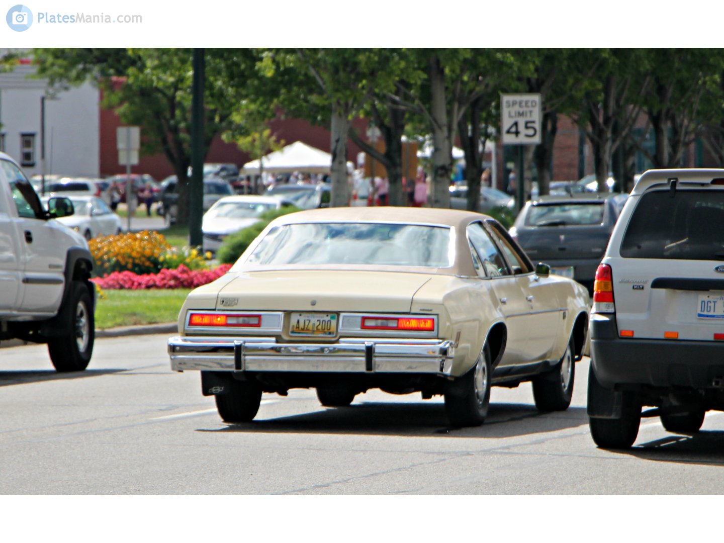 AJZ 200, Chevrolet Chevelle 3rd gen 1976/1977 4-door Sedan (29; A-body), 3rd facelift, 1975–1977