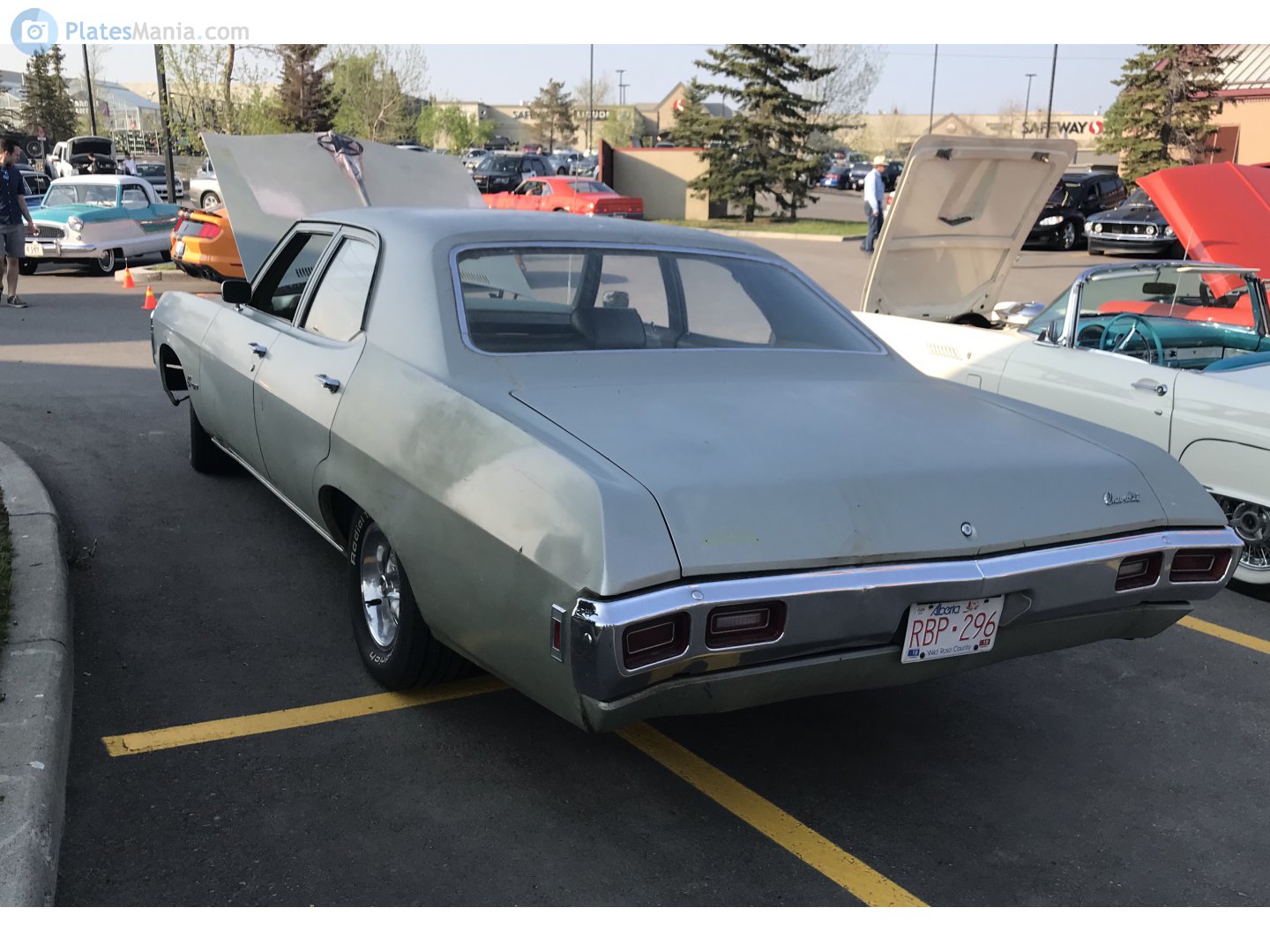 RBP-296, Chevrolet Biscayne 3rd gen 1969 4-door Sedan (15369; B-body), 4th facelift, 1968–1969