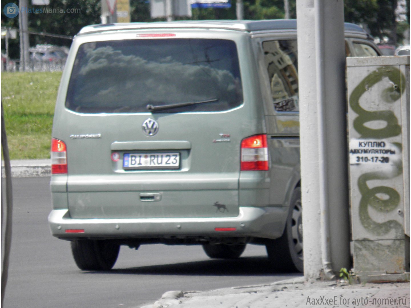 BI RU 23, Volkswagen California T5, 2006–2009