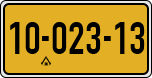 License plate of Israel, Regular plates