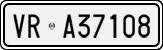 License plate of Italy, Cars (1927 year series)