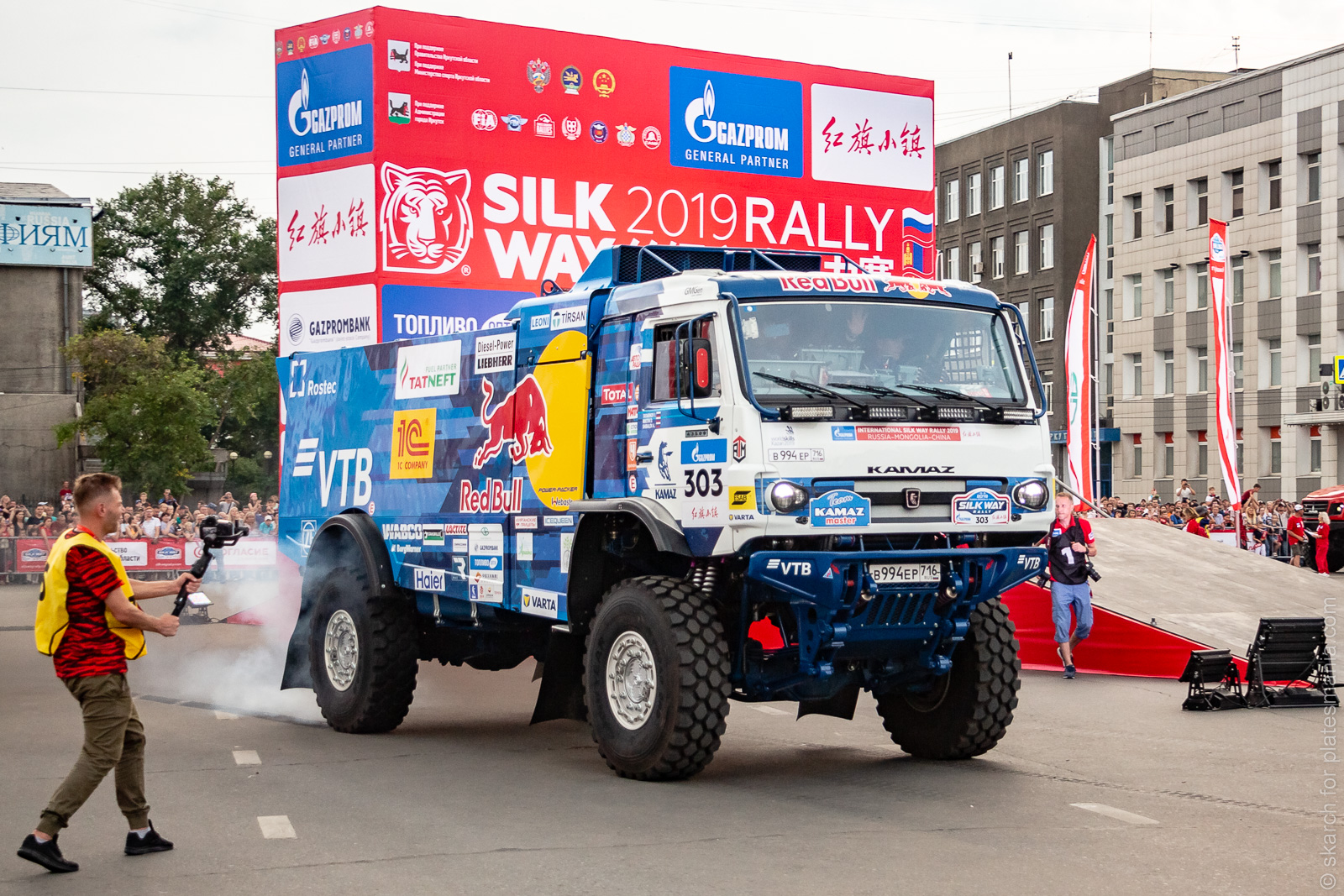 в 994 ер 716, KamAZ 4350 43509 (KAMAZ-master), 2016–2020