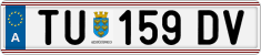 License plate of Austria, Regular plates