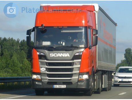 AA 1860 TX, Scania R-Series