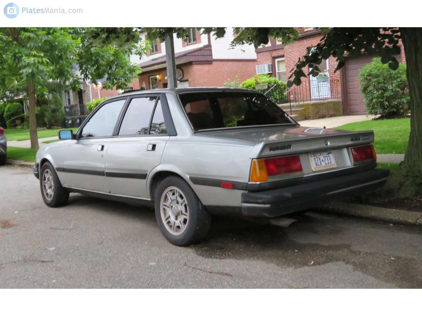 QZX 233, Peugeot 505 1st gen Sedan, 1979–1992 (–1997 for CN-market)