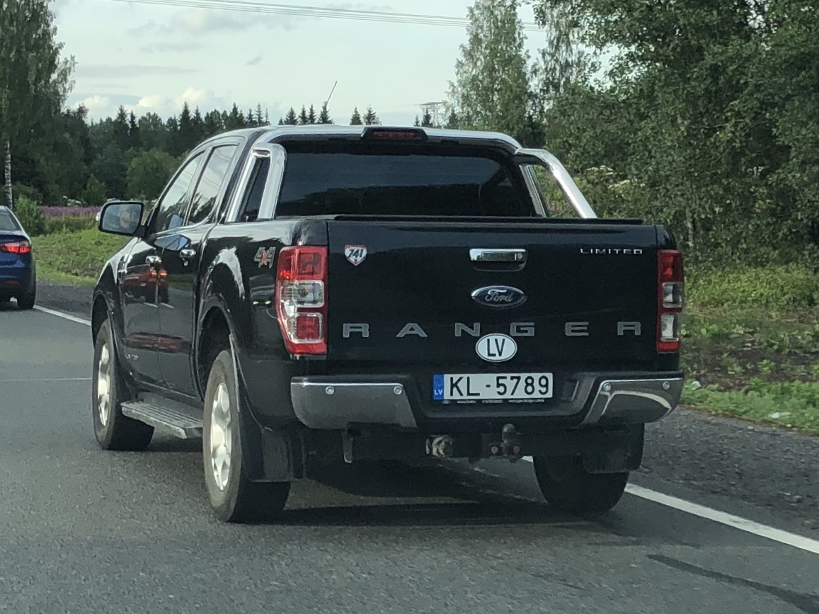 KL-5789, Ford Ranger Global 3rd gen (P375/PX), 2011–2023