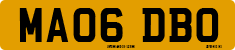 License plate of the United Kingdom, 2001 year system