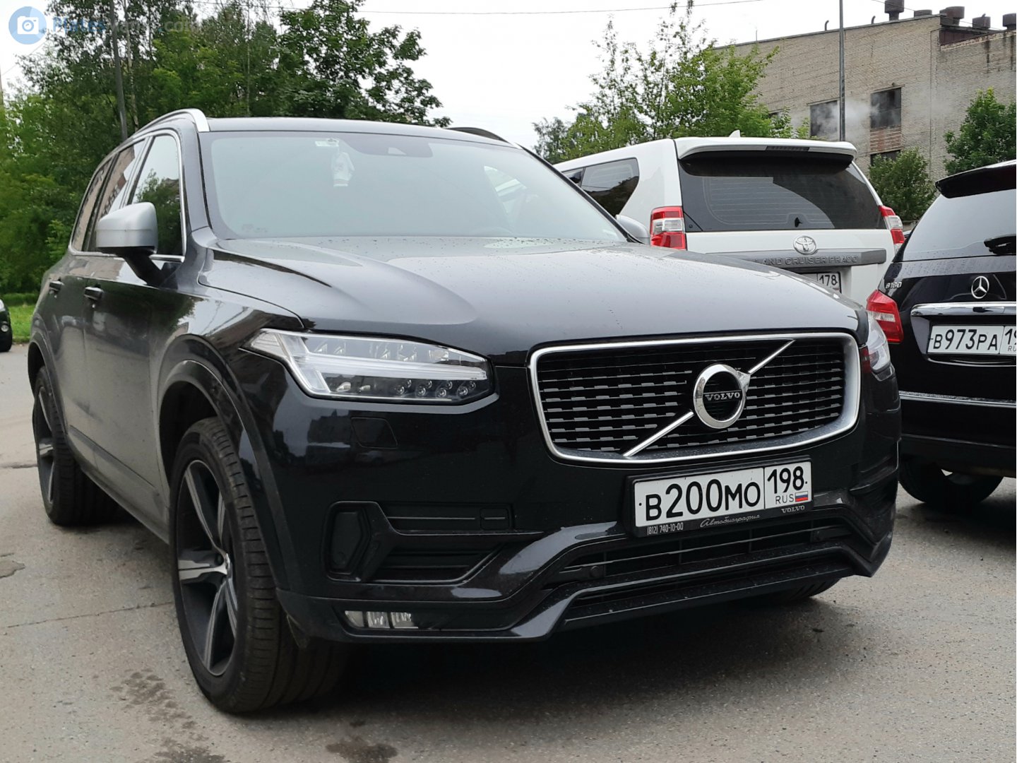 в 200 мо 198, Volvo XC90 2nd gen (256), 2015–2024