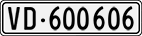 License plate of Switzerland, Cars