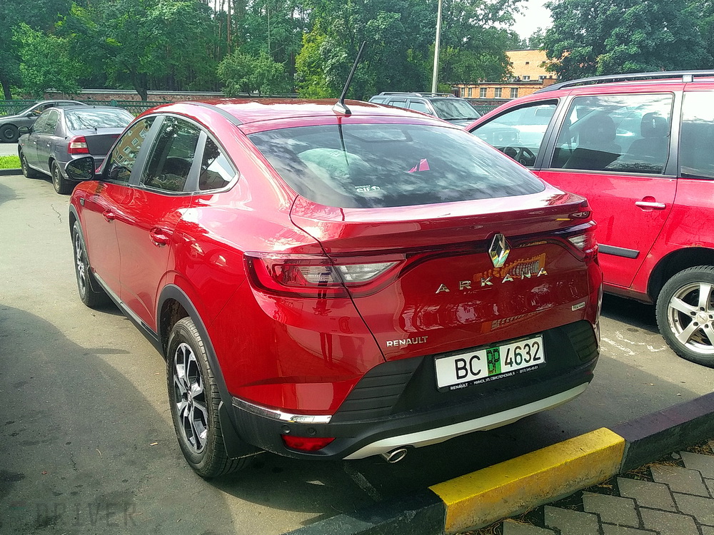 BC BP 4632, Renault Arkana 1st gen (LJL/LJC), 2019–2023