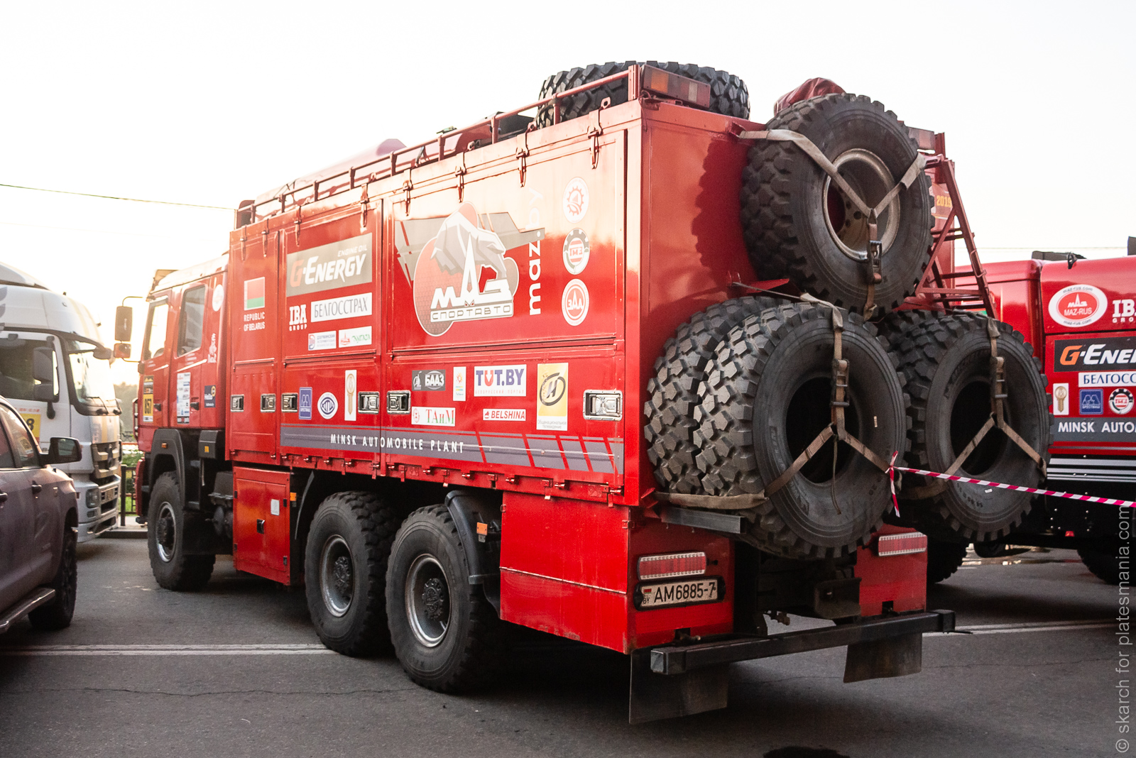 AM 6885-7, MAZ 6317 1st gen, 1991–