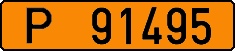 License plate Belarus, Foreign citizens and enterprises