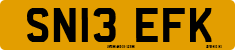 License plate of the United Kingdom, 2001 year system