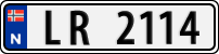 License plate of Norway, Trailers, motorcycles, special vehicles