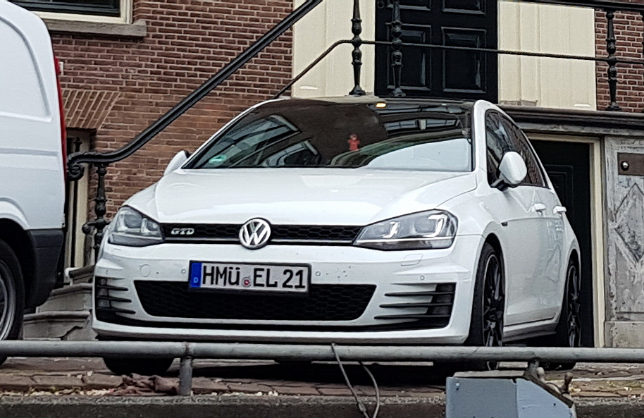 HMÜ EL 21, Volkswagen Golf 7th gen 5-door Hatch (5G), 2012–2017