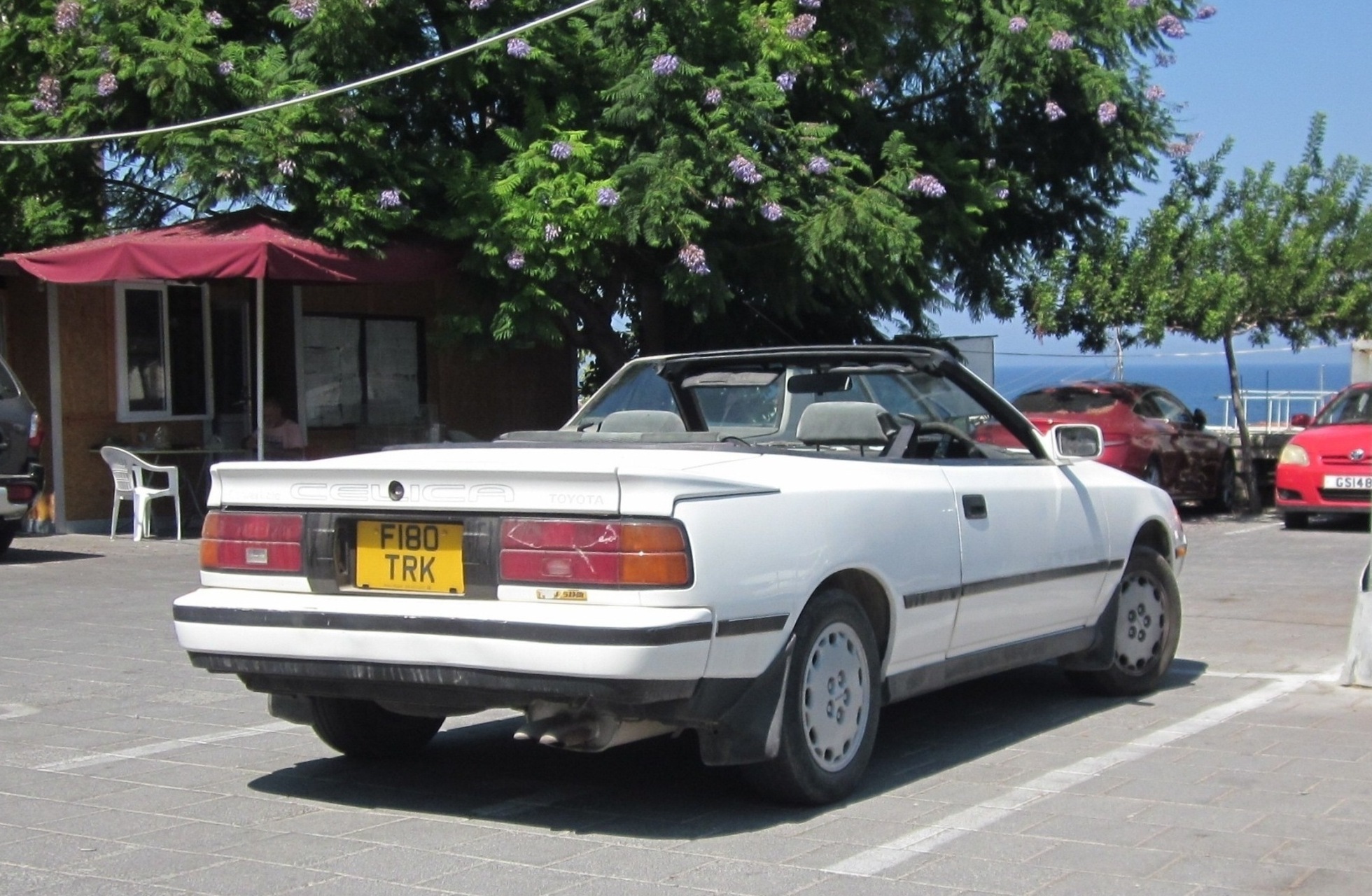 F180TRK, Toyota Celica 4th gen Convertible (T160), 1985–1989
