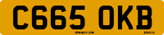 License plate of the United Kingdom, 1983 year system