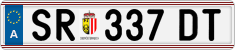 License plate of Austria, Regular plates