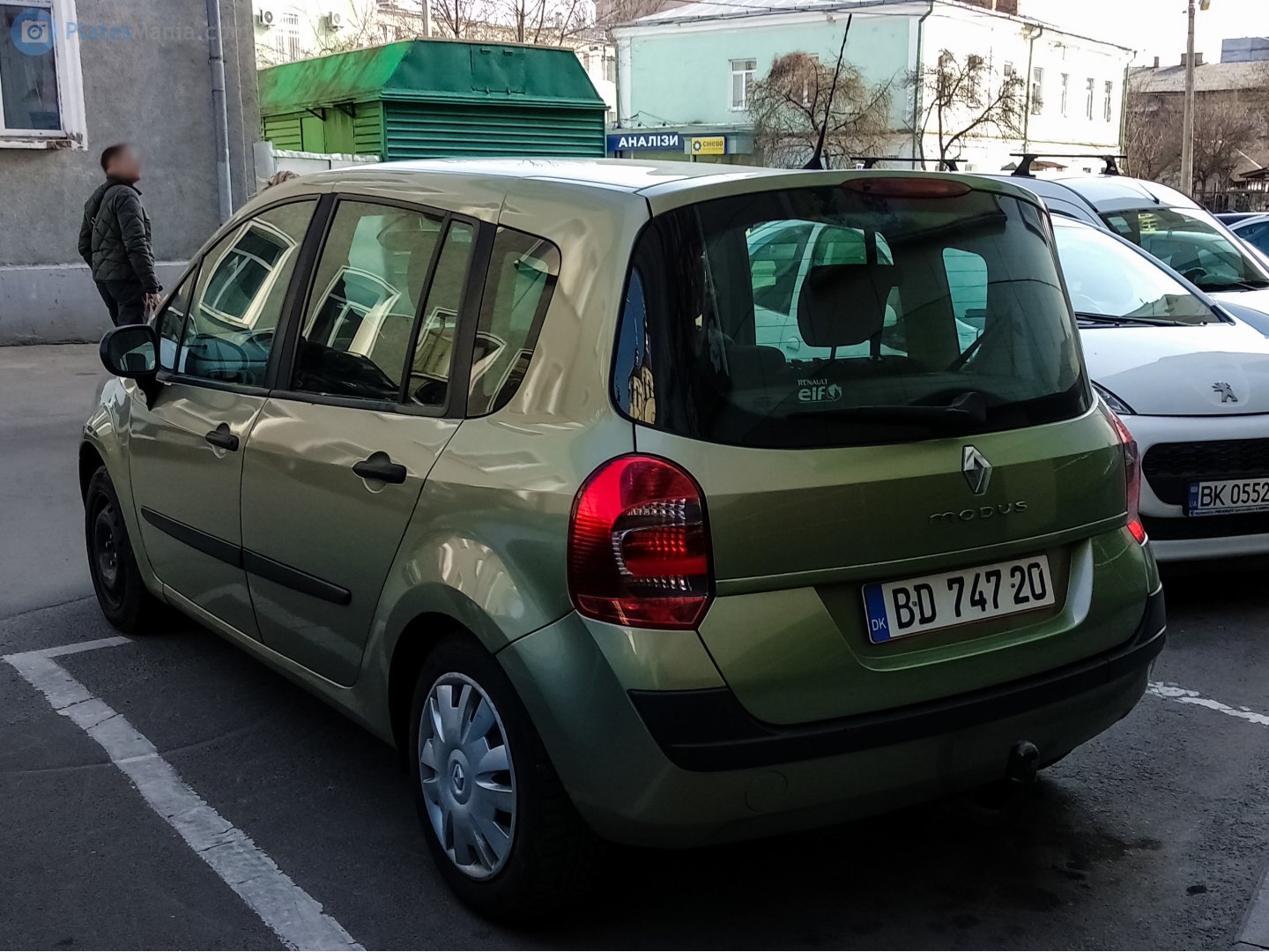BD 74720, Renault Modus 1st gen Grand (J77), facelift, 2008–2012