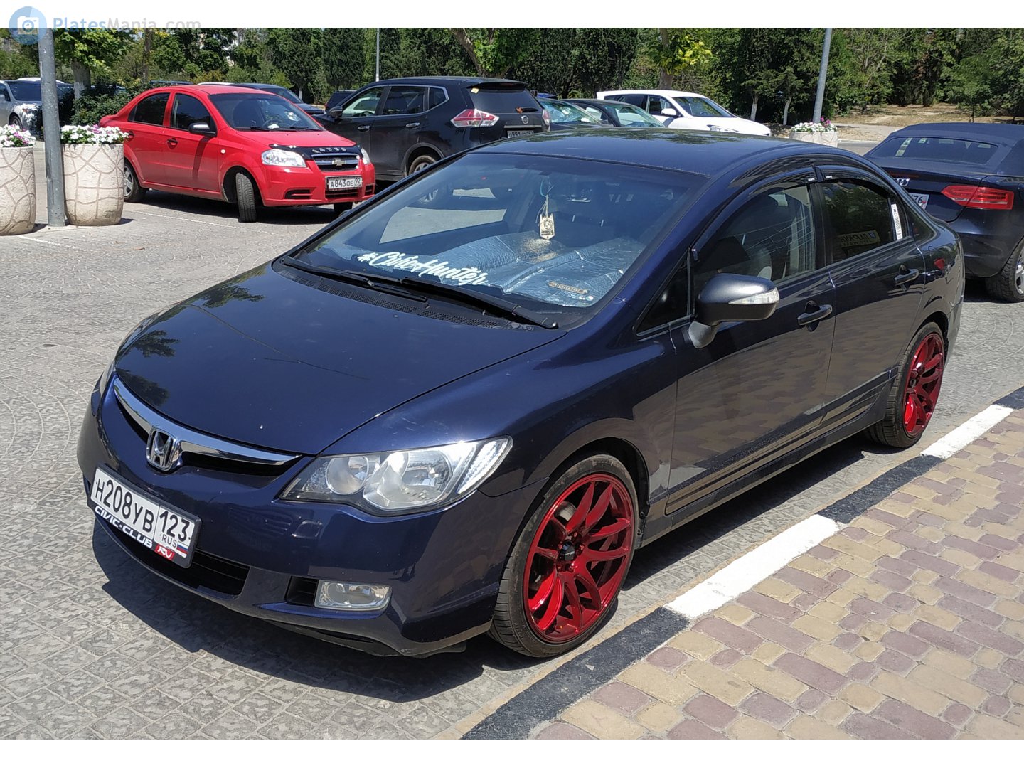 н 208 ув 123, Honda Civic 8th gen Sedan (FD; Global-market), 2005–2012