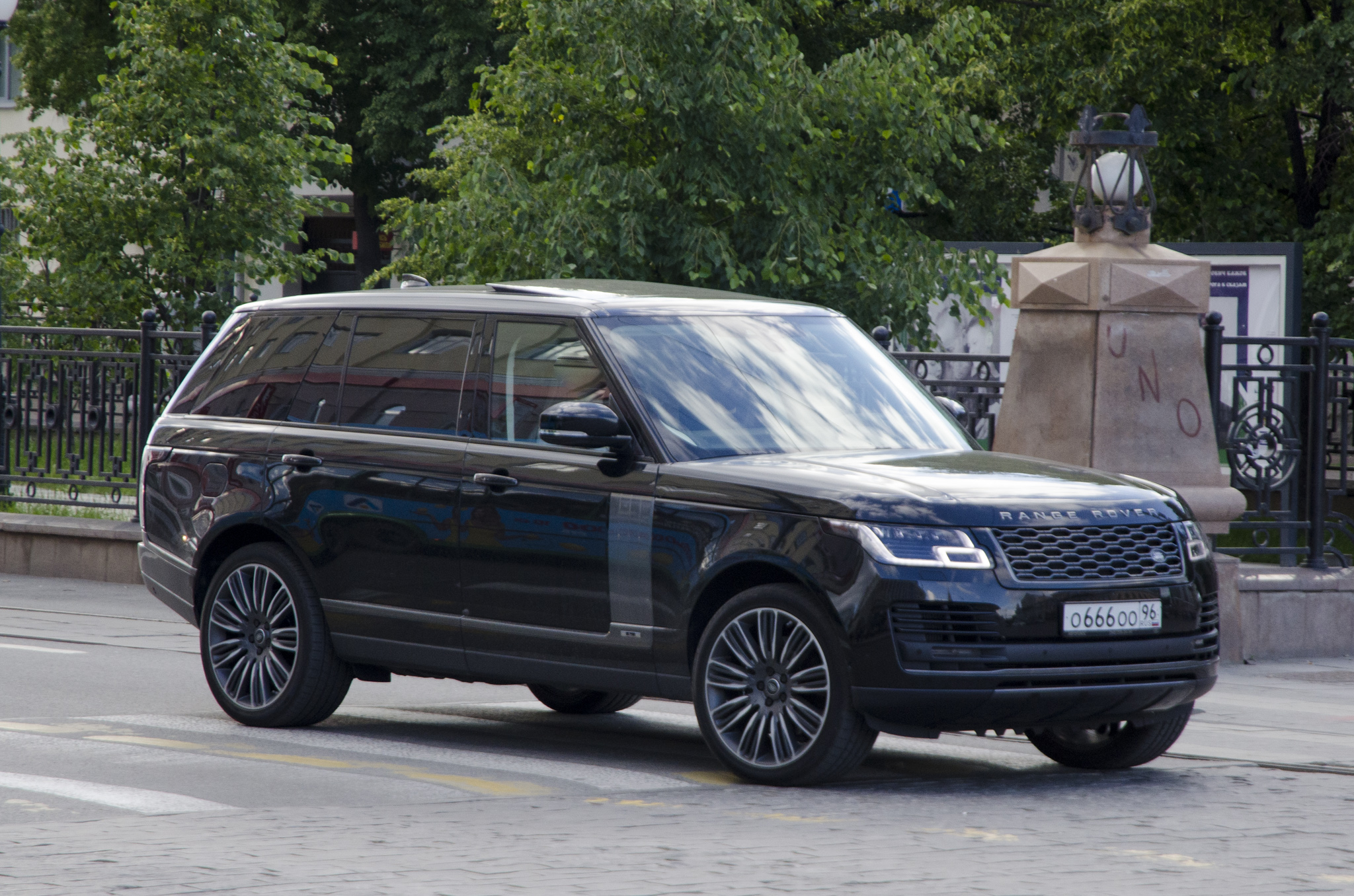 о 666 оо 96, Land Rover Range Rover 4th gen (L405), facelift, 2017–2022