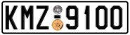 License plate of Greece, Cars