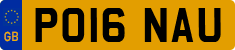 License plate of the United Kingdom, 2001 year system