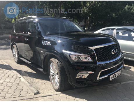 к898кк54, Infiniti QX80/QX56