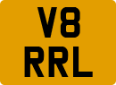 License plate of the United Kingdom, 1983 year system