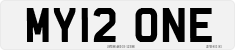 License plate of the United Kingdom, 2001 year system