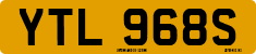 License plate of the United Kingdom, 1963 year system