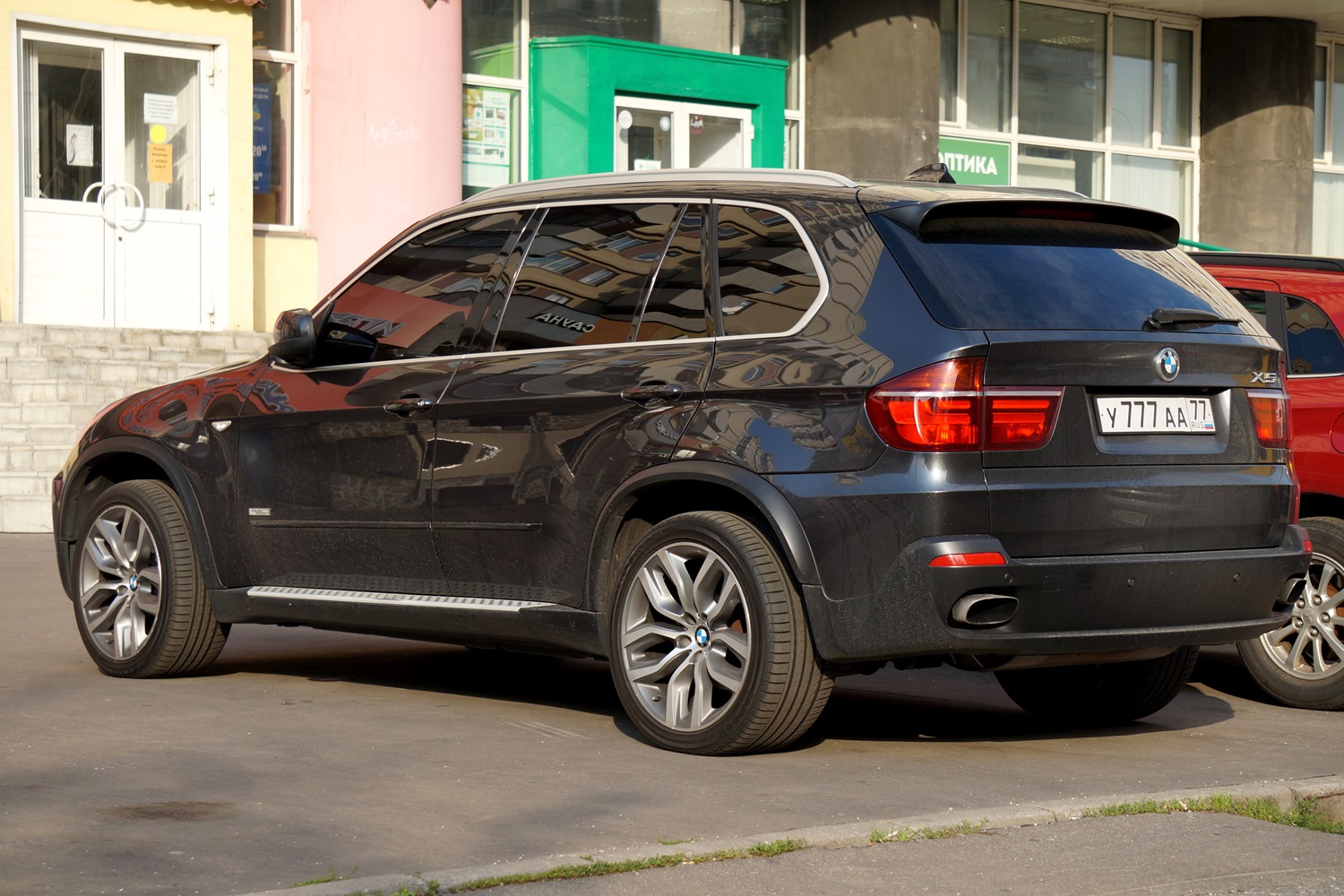 у 777 аа 77, BMW X5 2nd gen (E70), 2007–2013