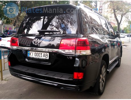 KI 0003 AB, Toyota Land Cruiser