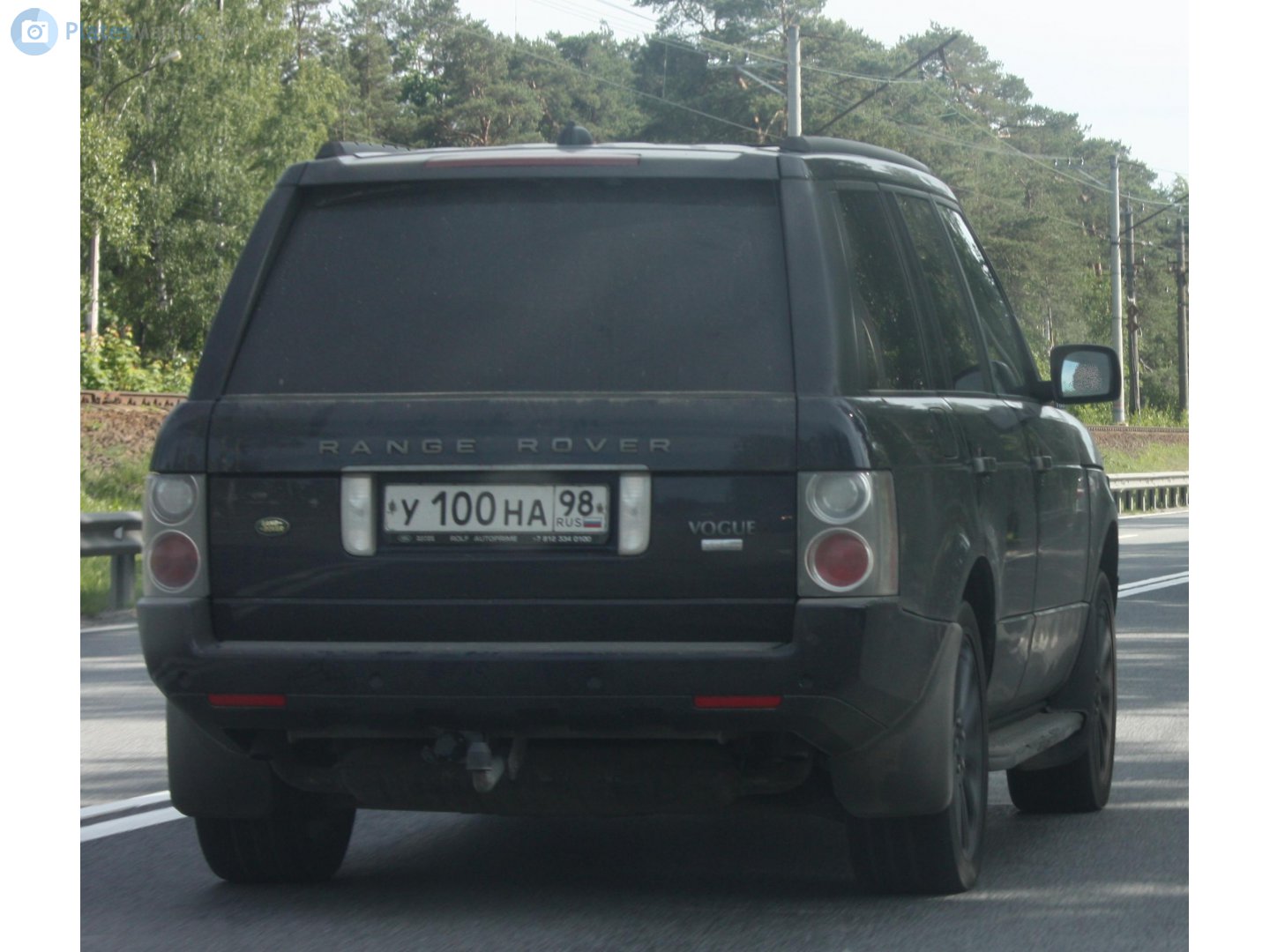 у 100 на 98, Land Rover Range Rover 3rd gen (L322), 2002–2012