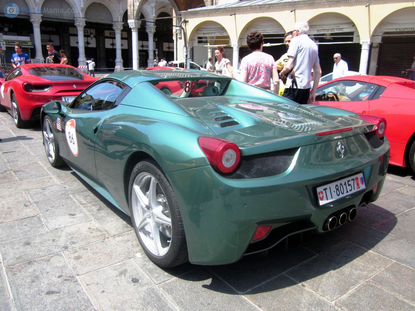 TI 80157, Ferrari 458 1st gen Spider (F142), 2011–2015